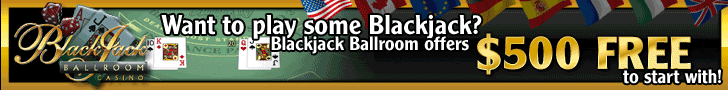 Play at Blackjack Ballroom, get $500 free!
